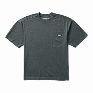 Wolverine Classic Short Sleeve Pocket Tee Póló Férfi Szürke | PEF7635UT