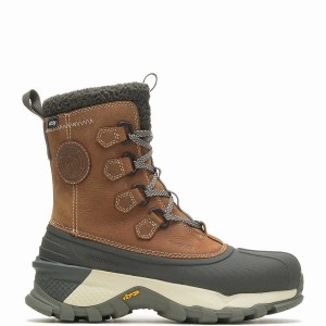 Wolverine Glacier Surge Arctic Insulated Munkabakancs Férfi Barna | JHU8797IV