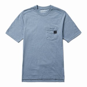 Wolverine Guardian Cotton™ Pocket Tee Póló Férfi Kék | KSA8828HH