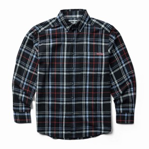 Wolverine Hastings Flannel Ingek Férfi Fekete Szürke | AHU3290EF