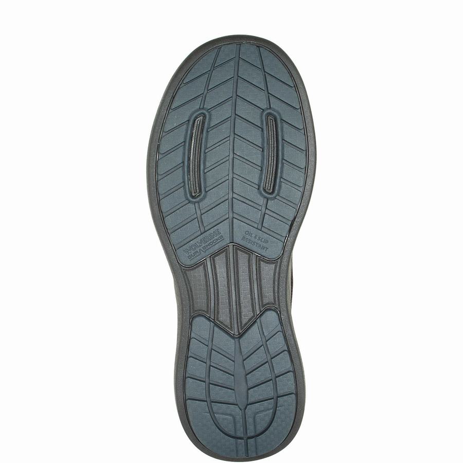 Wolverine Bolt DuraShocks® Knit CarbonMax® Munkacipő Férfi Fekete | POE4159PS