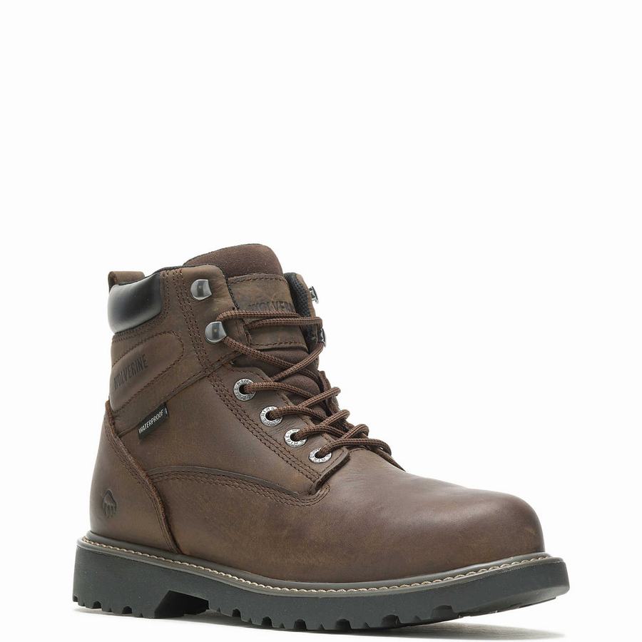 Wolverine Floorhand Waterproof Steel-Toe 6