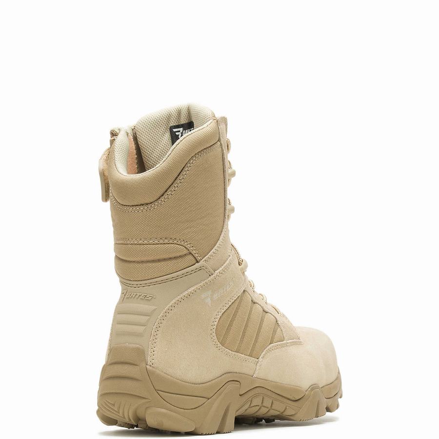 Wolverine GX-8 Desert Composite Toe Side Zip Munkabakancs Férfi Bézs Barna | RRS2558AR