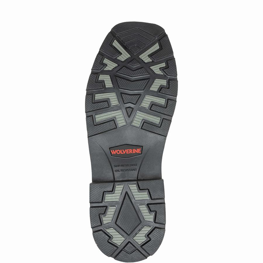 Wolverine Rancher Arrow Steel-Toe Wellington Csizma Férfi Kék Barna | LHU8536BG