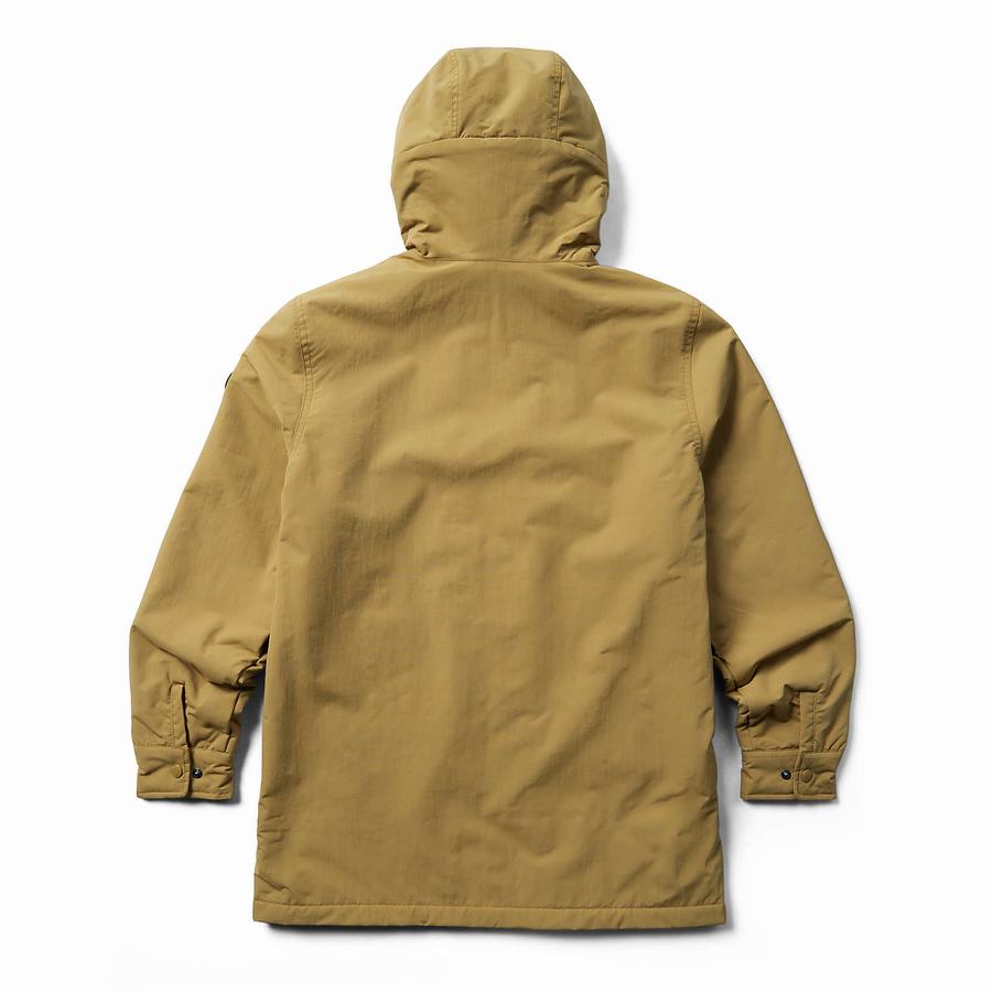 Wolverine Range Sherpa Lined Parka Kabát Férfi Barna | YGD7144AP