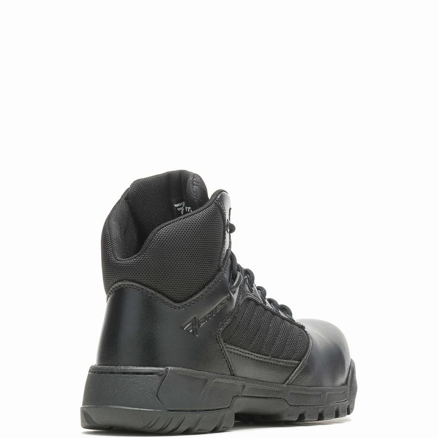 Wolverine Tactical Sport 2 Mid Composite Toe EH Munkabakancs Férfi Fekete | SIW371NM