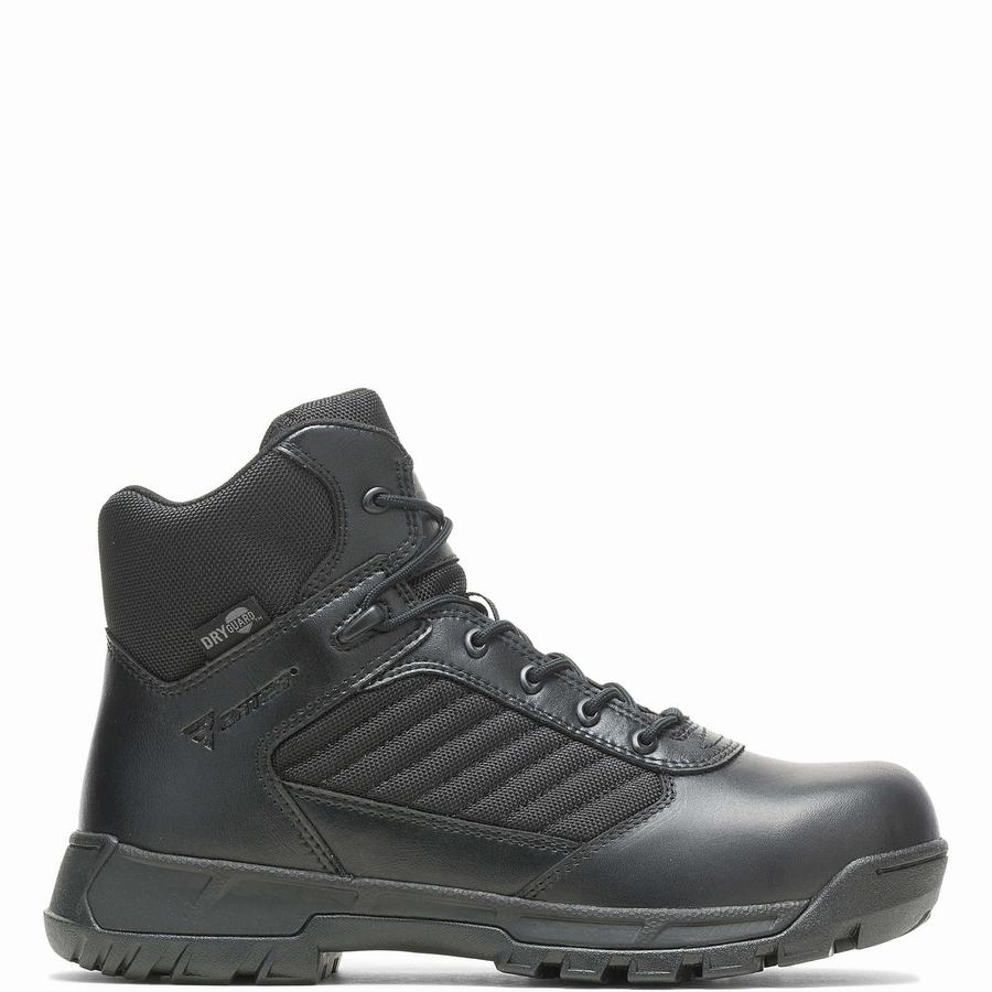 Wolverine Tactical Sport 2 Mid DRYGuard Munkabakancs Női Fekete | EUC2036BE