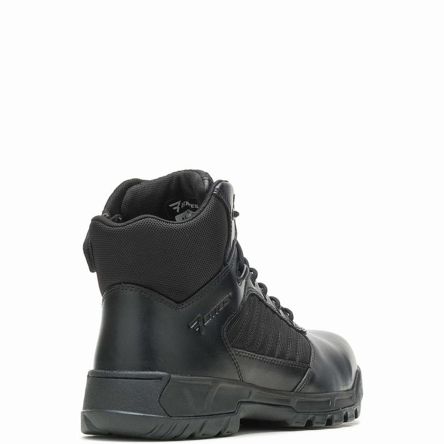 Wolverine Tactical Sport 2 Mid Side Zip Composite ToeEH Munkabakancs Férfi Fekete | XGH6121SK