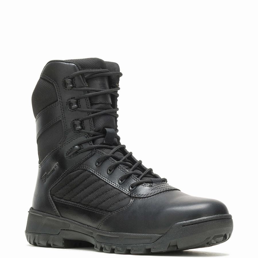 Wolverine Tactical Sport 2 Tall Side Zip Munkabakancs Férfi Fekete | AIX9699UT