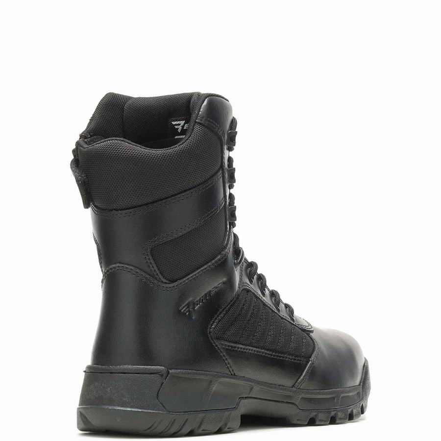 Wolverine Tactical Sport 2 Tall Side Zip Munkabakancs Férfi Fekete | AIX9699UT