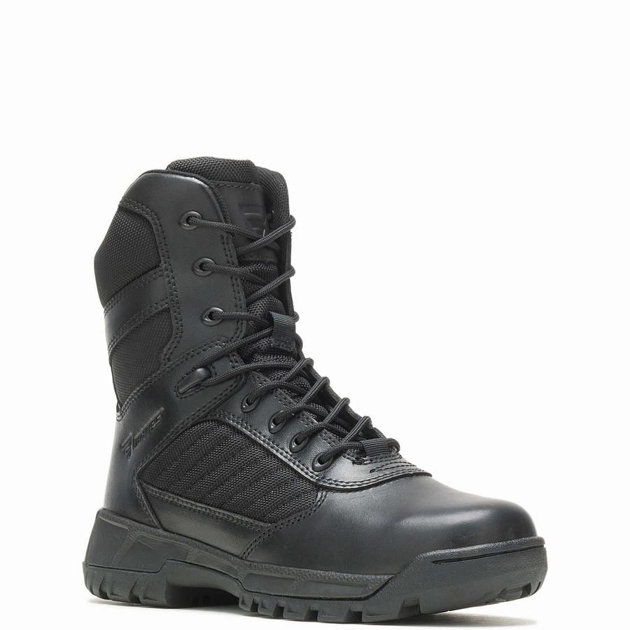 Wolverine Tactical Sport 2 Tall Side Zip Munkabakancs Női Fekete | GYF4482AD