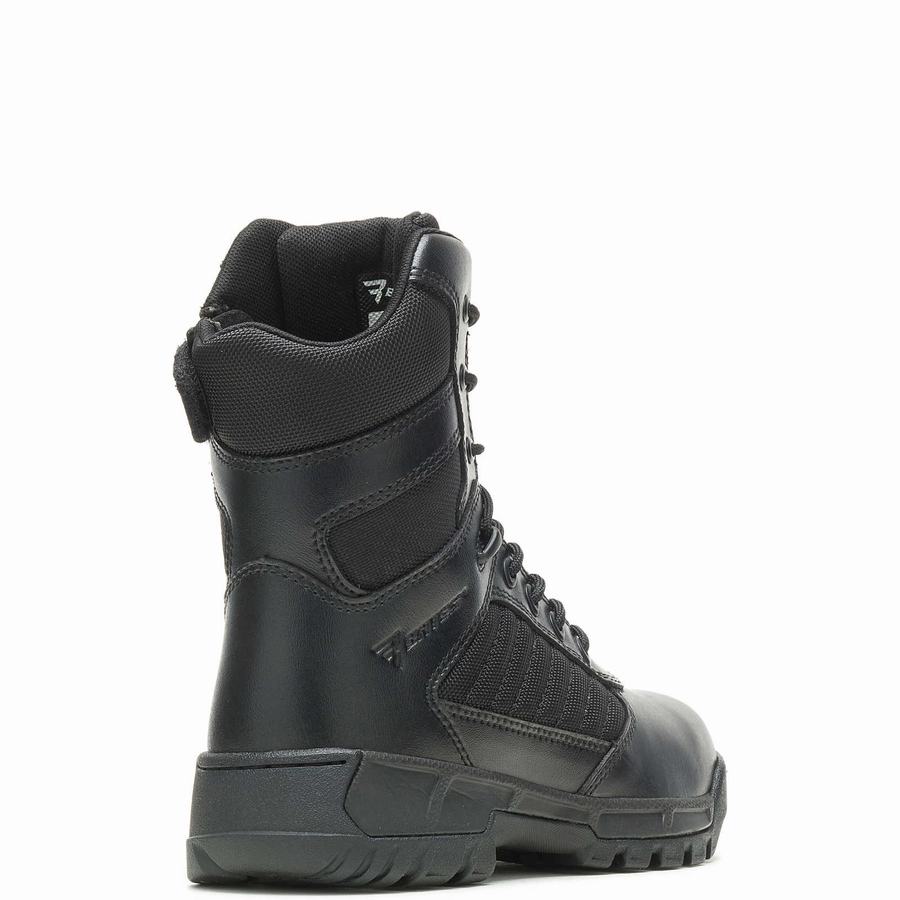 Wolverine Tactical Sport 2 Tall Side Zip Munkabakancs Női Fekete | GYF4482AD