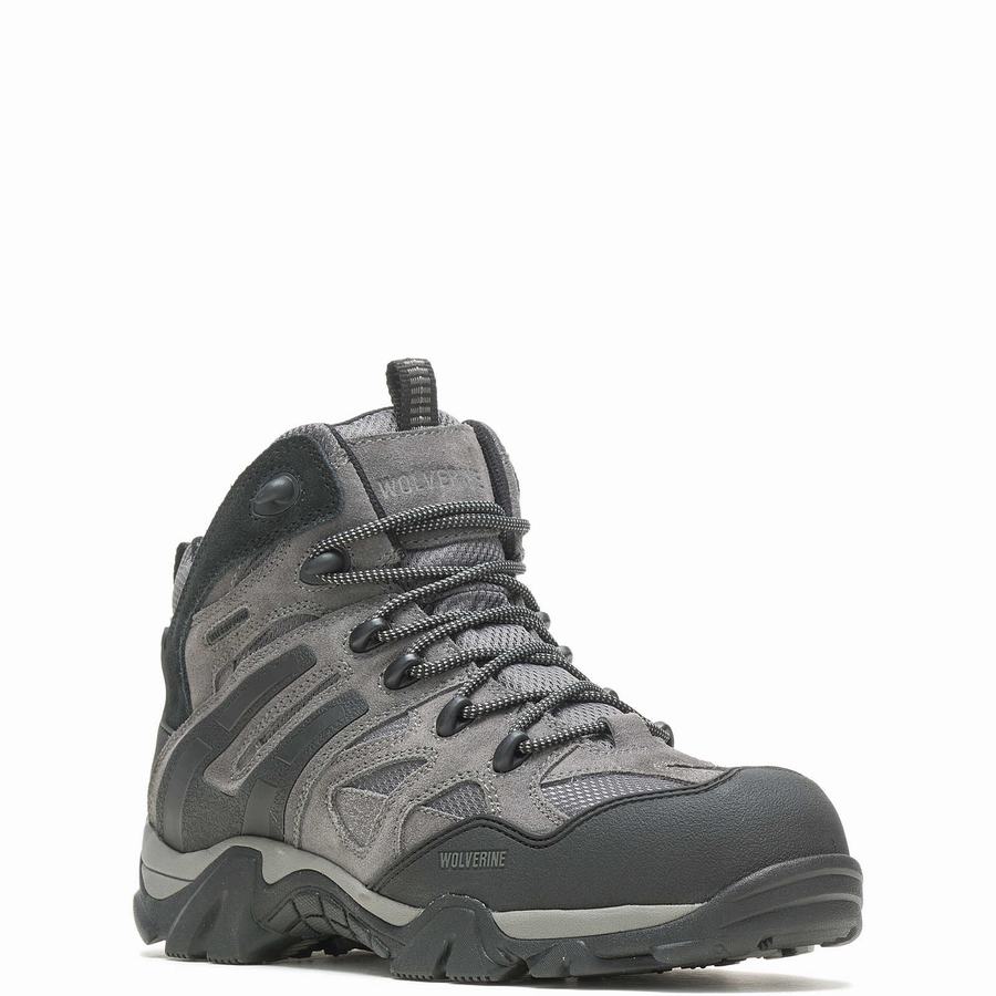 Wolverine Wilderness Composite Toe Túrabakancs Férfi Szürke | XDR5888ZH