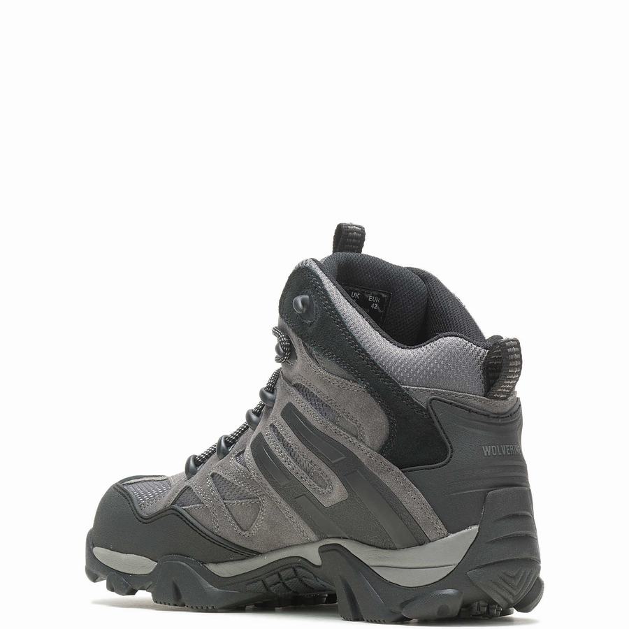 Wolverine Wilderness Composite Toe Túrabakancs Férfi Szürke | XDR5888ZH