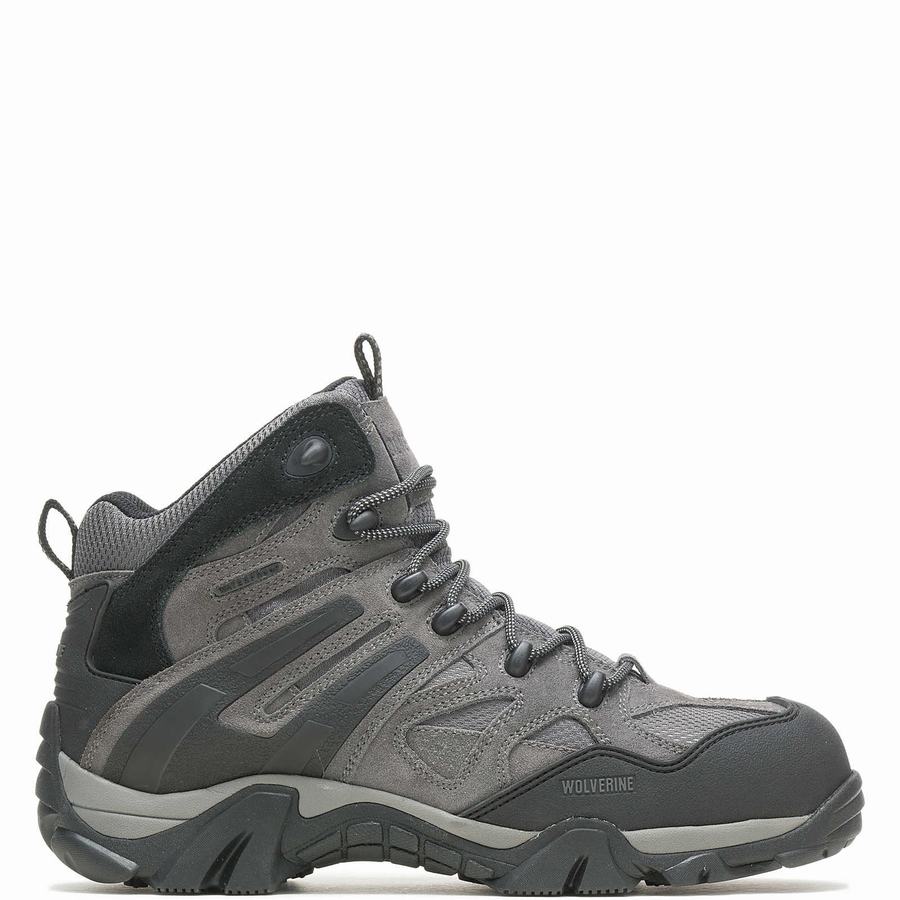 Wolverine Wilderness Composite Toe Túrabakancs Férfi Szürke | XDR5888ZH